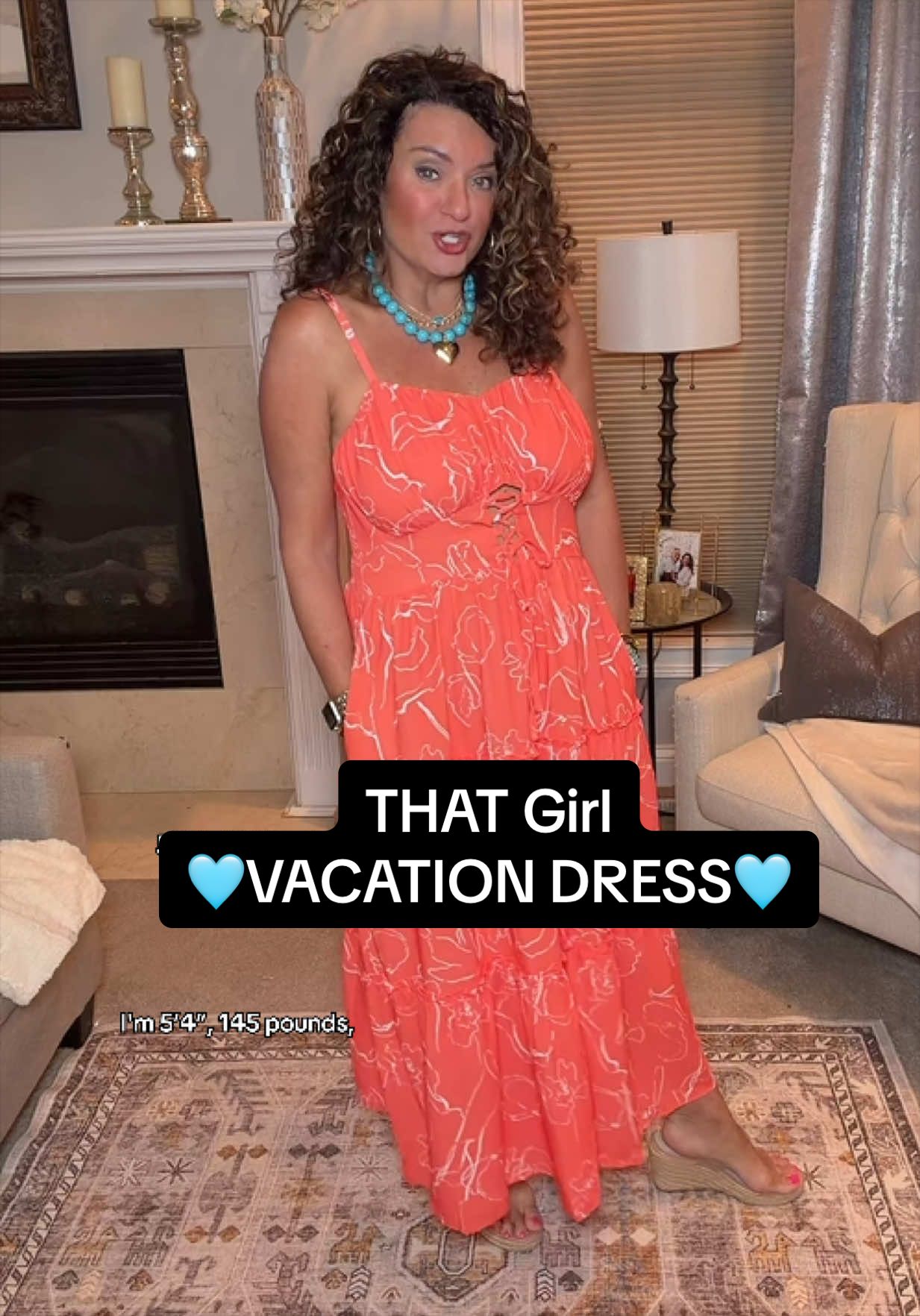 TikTok post by @careyhope1 for Grace Karin US Shop. Caption reads: [...] #summermaxidress #maxidress @Grace Karin US....