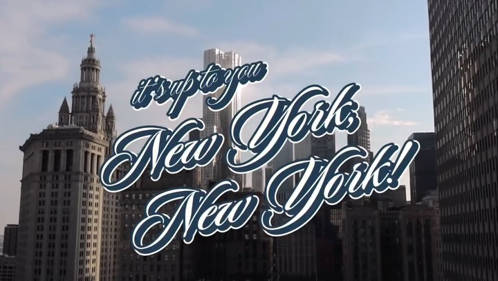 Instagram post by @lexiecoons for 7 FOR ALL MANKIND. Caption reads: it’s up to you new york, new york x....