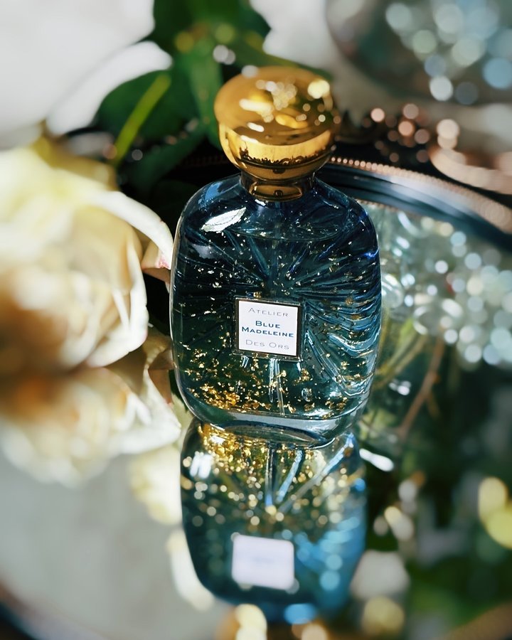 Instagram post by @prismascents for Atelier Des Ors. Caption reads: Blue Madeleine by @atelierdesors 

Notes:....