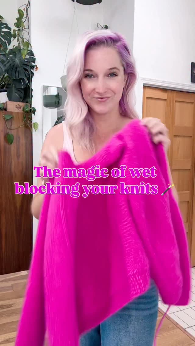 Instagram post by @knitatude for Knit Picks. Caption reads: How cuuuuute! 

Grading up this new design this....