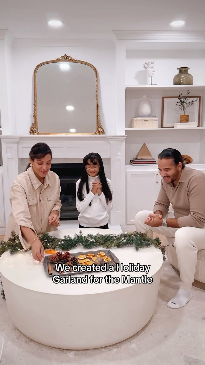 Instagram post by @glamdapper for UScellular. Caption reads: #ad Crafting festive memories to celebrate the....