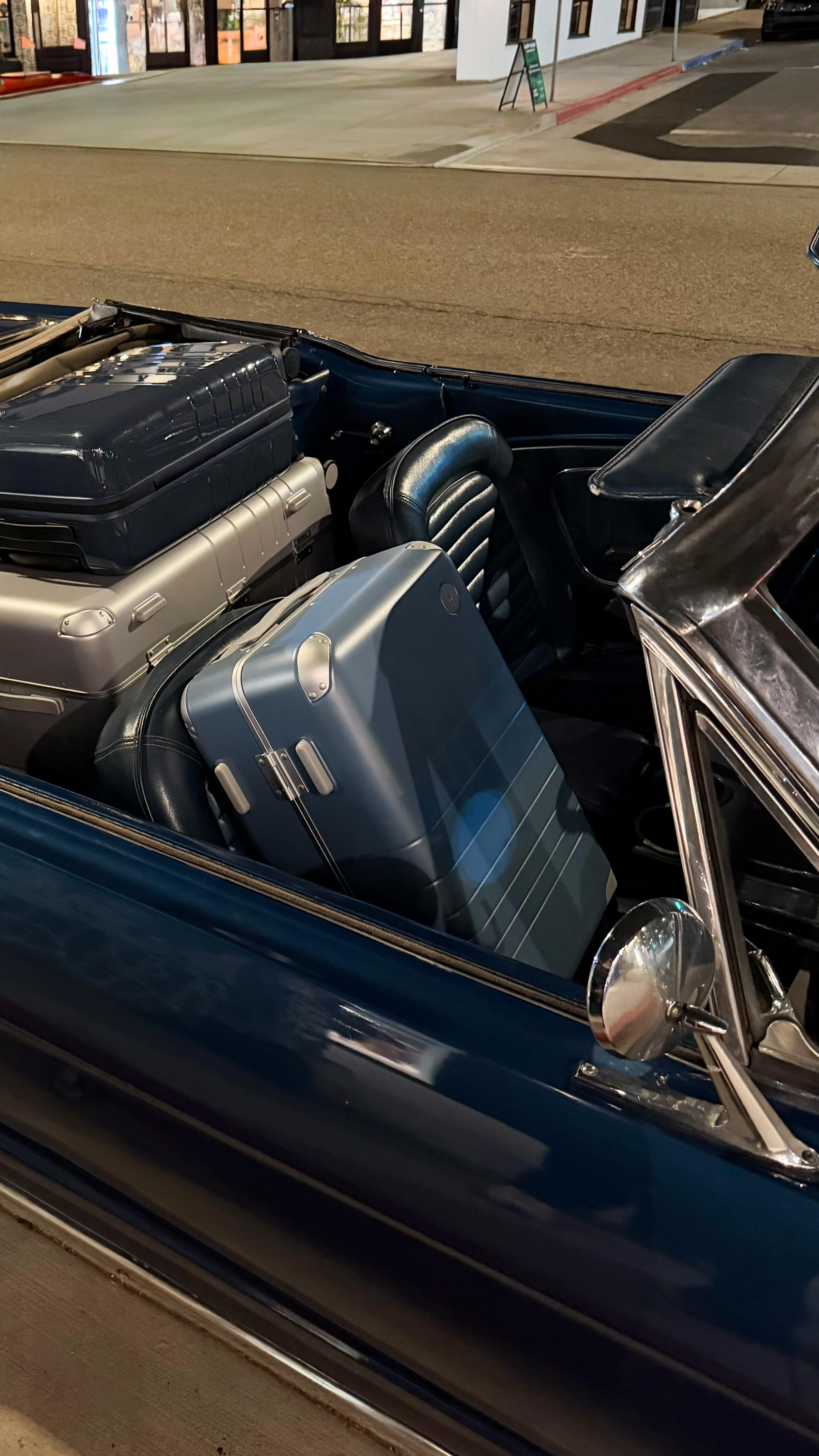 Instagram post by @sophiachang for Monos. Caption reads: The new @monostravel store just opened in Venice,....