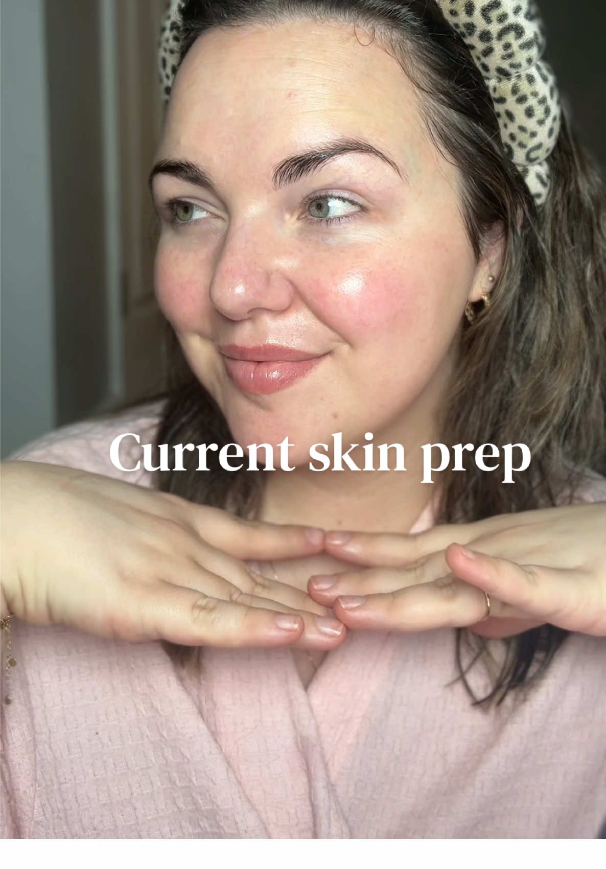 TikTok post by @chelseaaoneall for BYOMA. Caption reads: [...] ❤️ @medicube global  @anua_global  @byoma ....