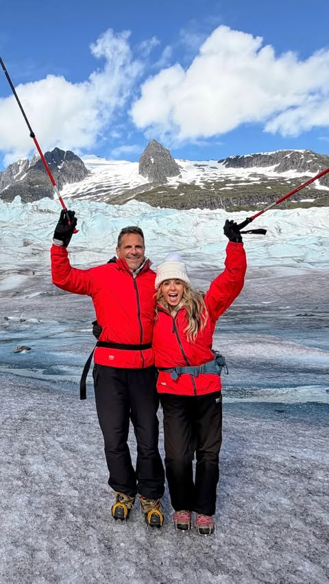 Instagram post by @floridayogamama for MSC Cruises. Caption reads: [...] we did on our Alaska cruise with....