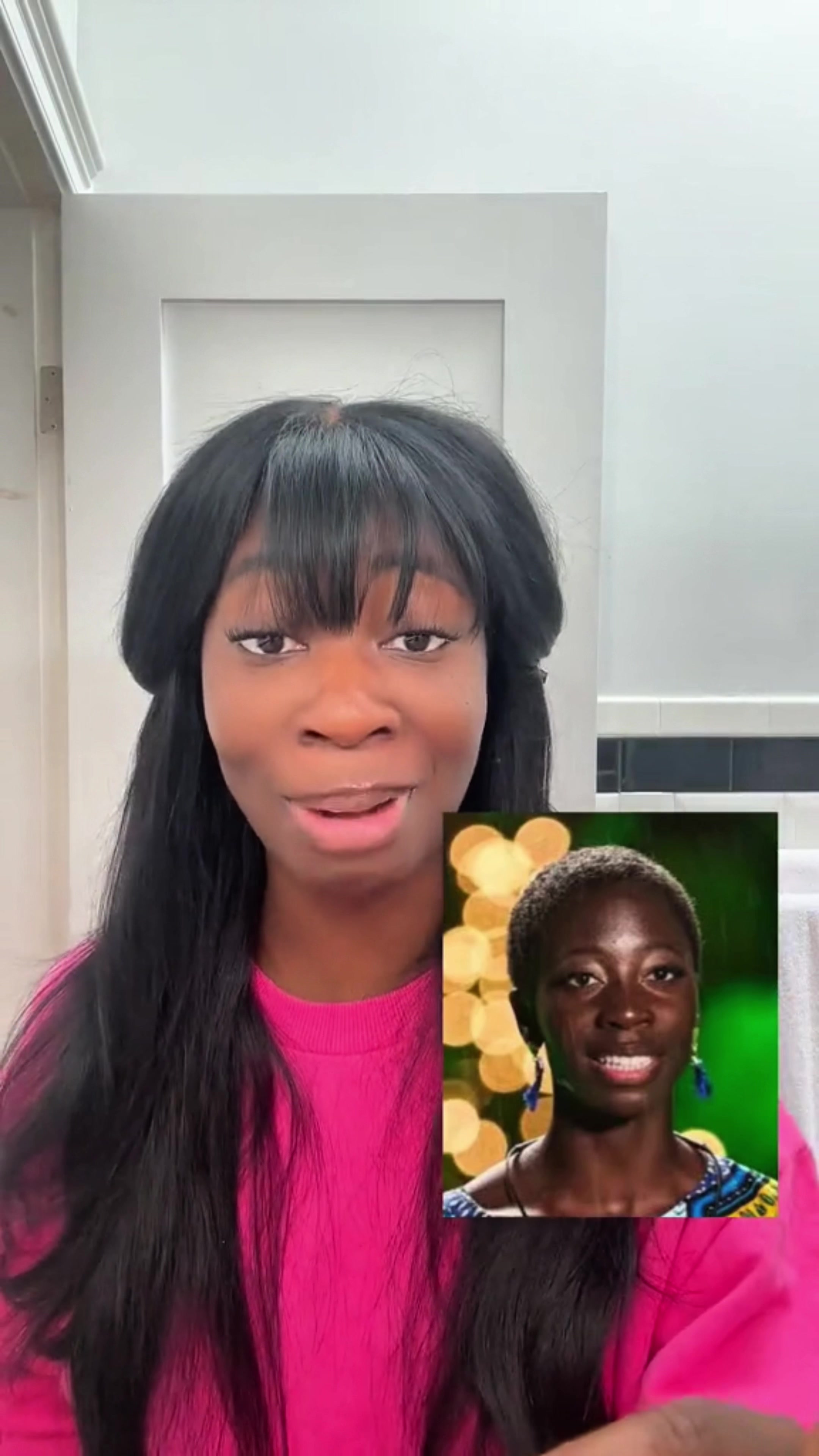 TikTok post by @cashayproudfoot for Black Radiance Beauty. Caption reads: [...] Bundle are you excited to try?....