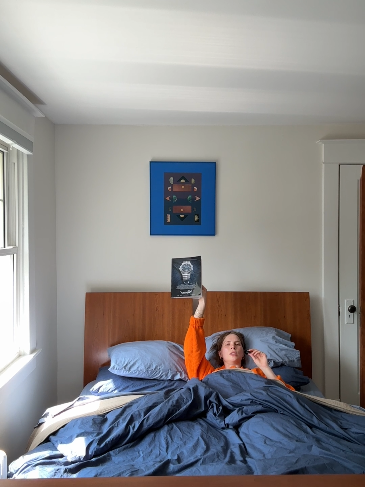 TikTok post by @tessmadalyn for Brooklinen. Caption reads: [...] for anything is new bedding from @brooklinen....