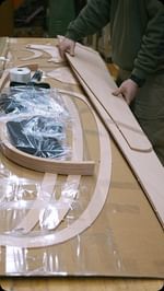 Instagram post by @jackman_works for TotalBoat. Caption reads: [...] on select kits, materials, supplies)....