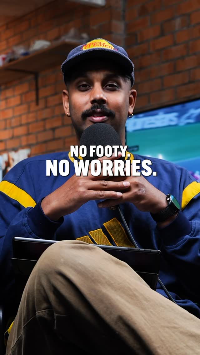 Instagram post by @typemediaau for Kayo Sports. Caption reads: No mens footy? No worries. 🏉➡️🏍️
We’re trading....