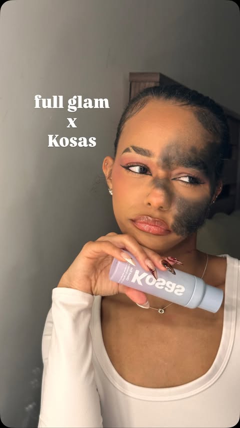 Instagram post by @gorgeoussoneee for Kosas. Caption reads: in this video you will learn to truly trust the....