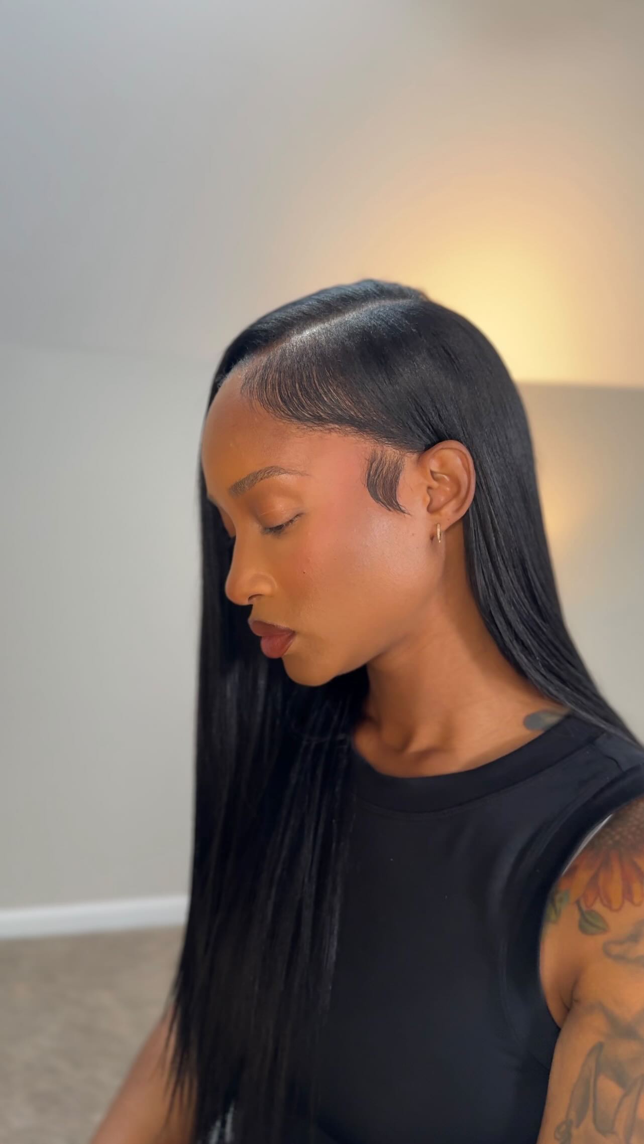 Instagram post by @_pjwest for Curlsqueen. Caption reads: Can never go wrong with clip-ins. Make sure to....