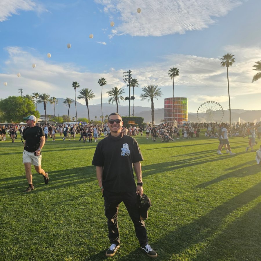 Instagram post by @taymettt for NYLON. Caption reads: Coachella Weekend 1. 

What an incredible weekend....