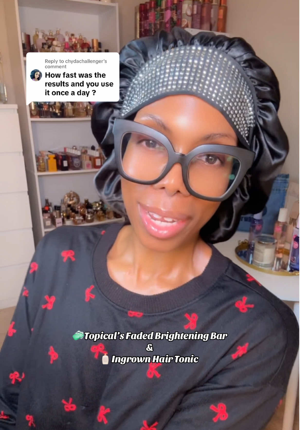 TikTok post by @its_kenvie for TOPICALS. Caption reads: [...] results came fast!!! Hope this helps....