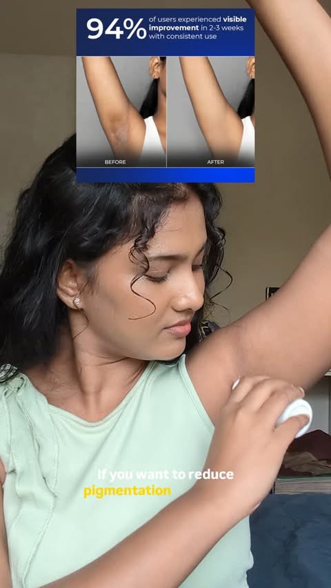 Instagram post by @barebybangera for Aqueria. Caption reads: [...] #ad You can get 3 of these roll ons by....