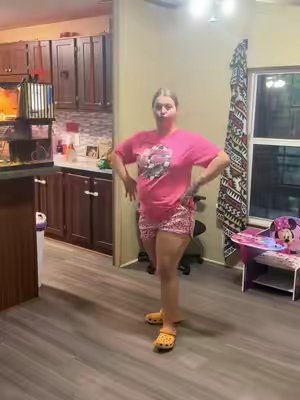 TikTok post by @lyvigaill for R&W Co.. Caption reads: [...] #realisticmom #unastheticmom #cleaning @R&W....