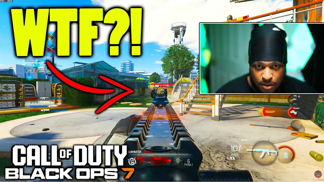 YouTube post by @TheRickCOD for KontrolFreek. Caption reads: xProMvz Just Got CALLED OUT In Call of Duty.......
