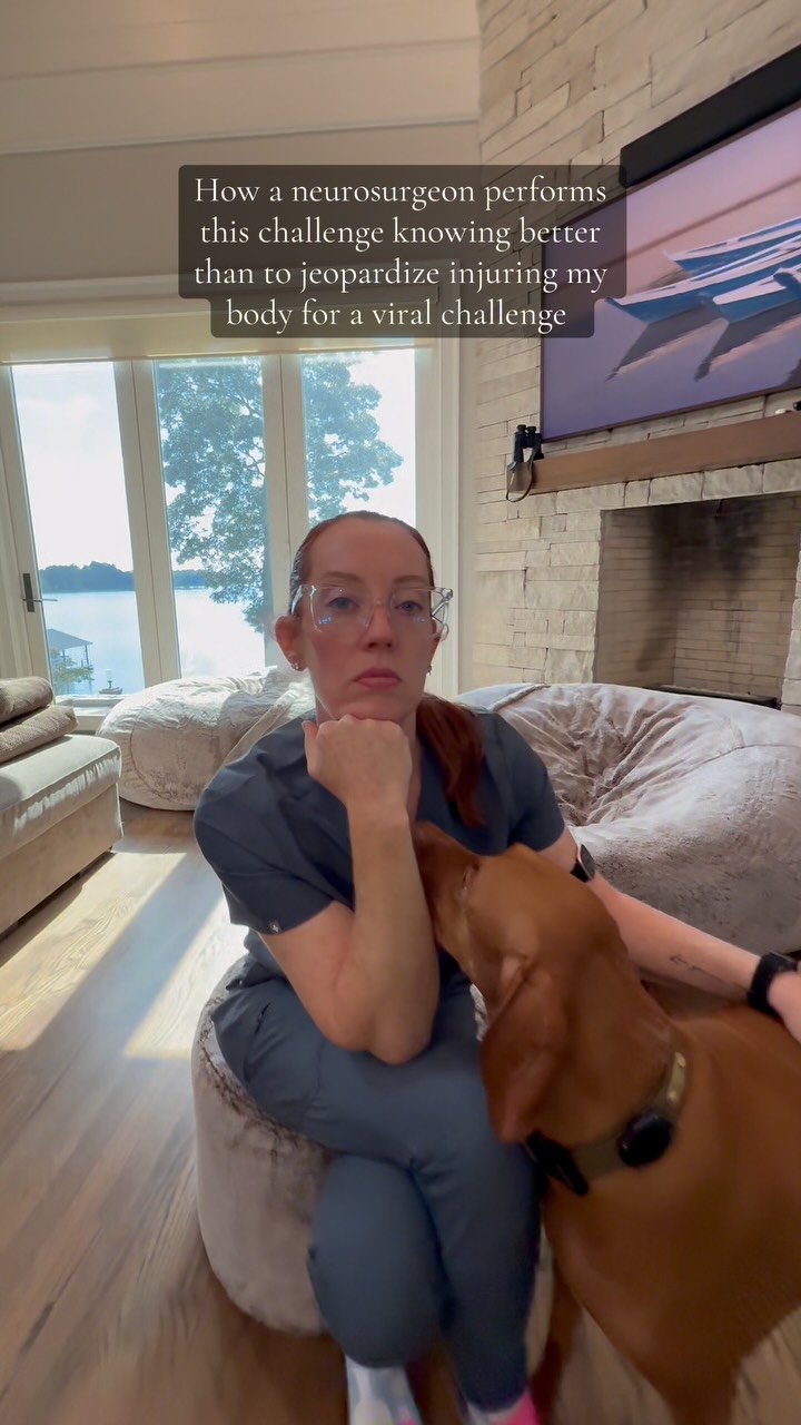 Instagram post by @ladyspinedoc for FIGS. Caption reads: [...] it all 😌 Filmed by Bea 😜#wearfigs....