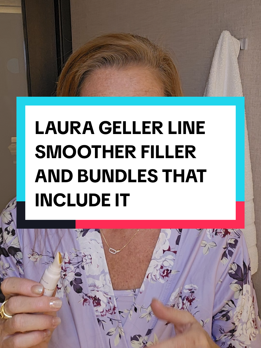 TikTok post by @jackie.tb4 for – Laura Geller. Caption reads: [...] #beauty #filler #makeup #laurageller....