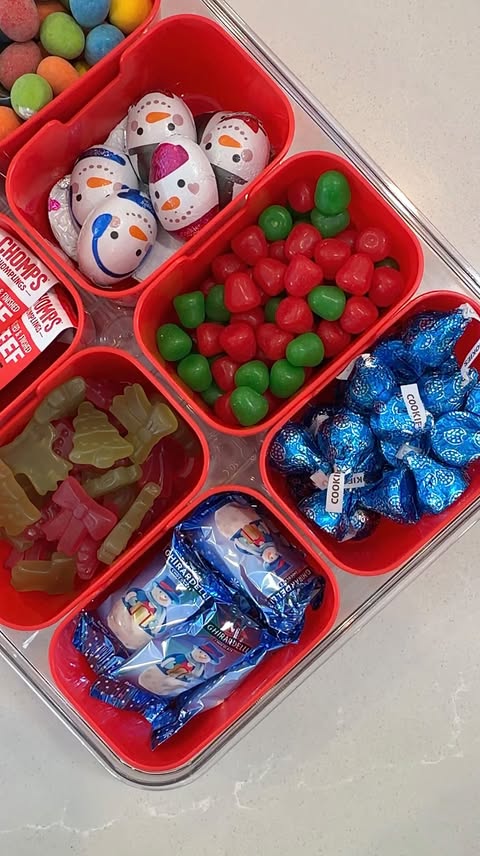 Instagram post by @caitliniola for Chomps. Caption reads: Happy December 1st 🎄 Time to restock the snack....