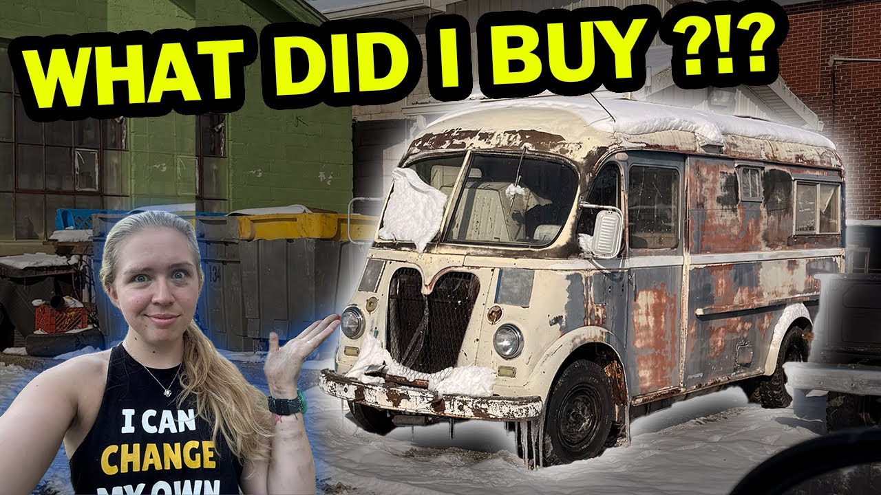 YouTube post by @HHWheels for Reolink. Caption reads: I Can’t Believe I Bought This International Van.