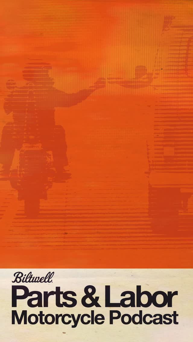 Instagram post by @hotdogkustoms for Biltwell. Caption reads: We just dropped another episode of our Parts and....