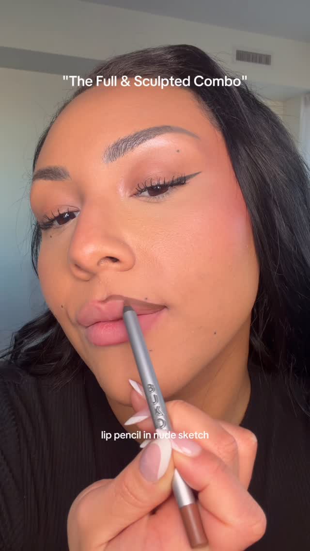 Instagram post by @madisonmieux for BUXOM Cosmetics. Caption reads: My grab and go lip combos - which one are you? 1,....