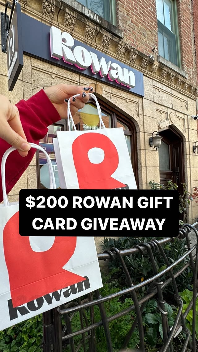 Instagram post by @yeswilliamsburg for Rowan. Caption reads: CLOSED🚨GIVEAWAY ALERT! 🚨Win a $200 @HeyRowan....