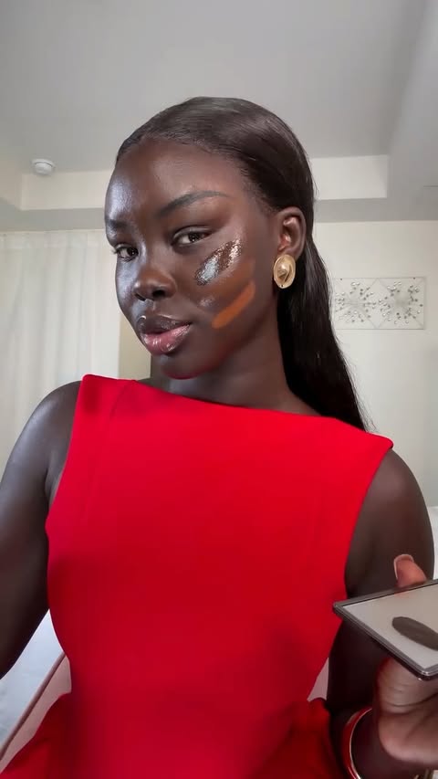 Instagram post by @monica_atong for Givenchy Beauty. Caption reads: GRWM✨ @givenchybeauty.