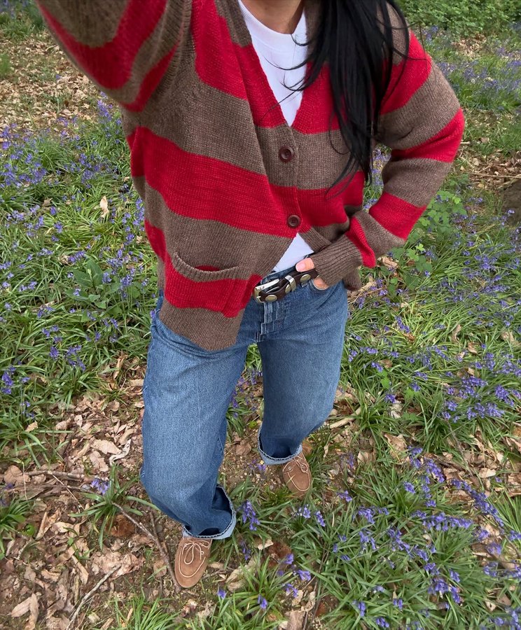 Instagram post by an influencer for NET-A-PORTER. Caption reads: When I said I wanted to live in Suffolk this is....