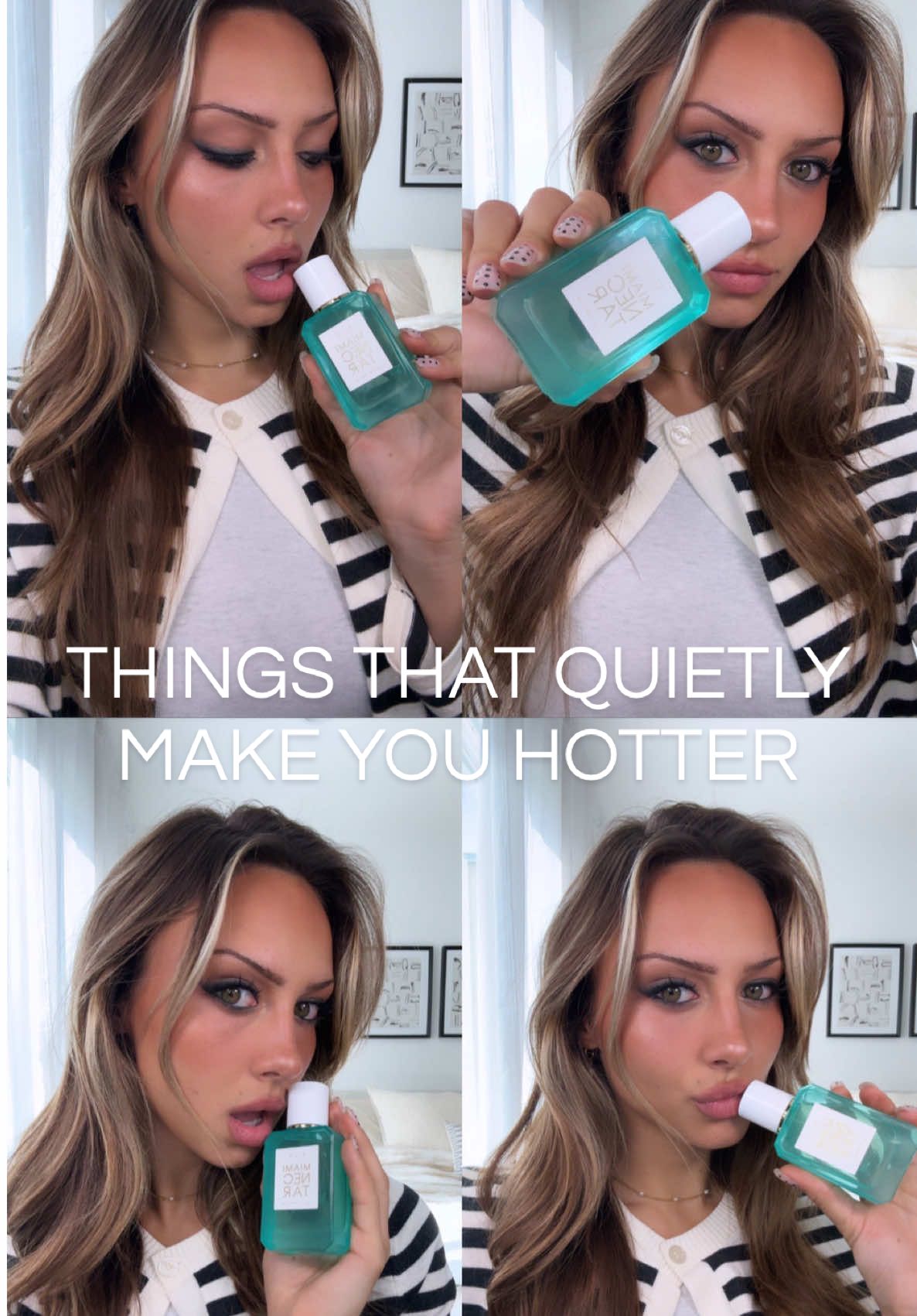 TikTok post by @bellalovkvist for Ellis Brooklyn. Caption reads: [...] in SECRET 🤐 today’s tip= scent. @Ellis....