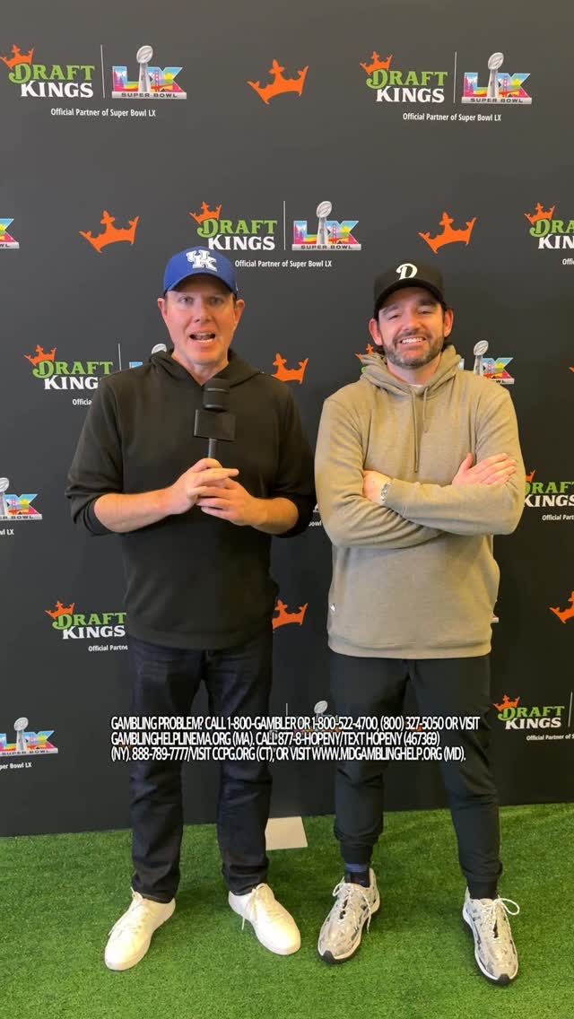 Instagram post by @ksr_theshow for DraftKings. Caption reads: [...] special edition KSR Parlay for you!!....