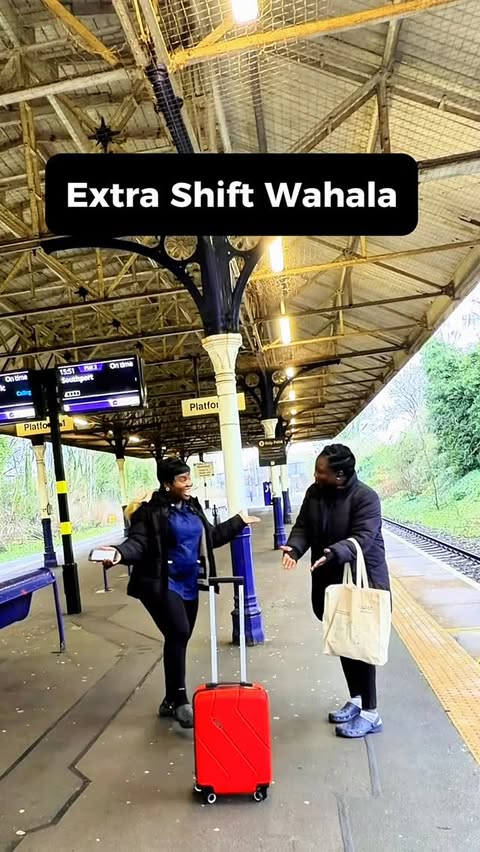 Instagram post by @callme_iffy for Trip.com. Caption reads: [...] booking my train tickets on Trip.com and....