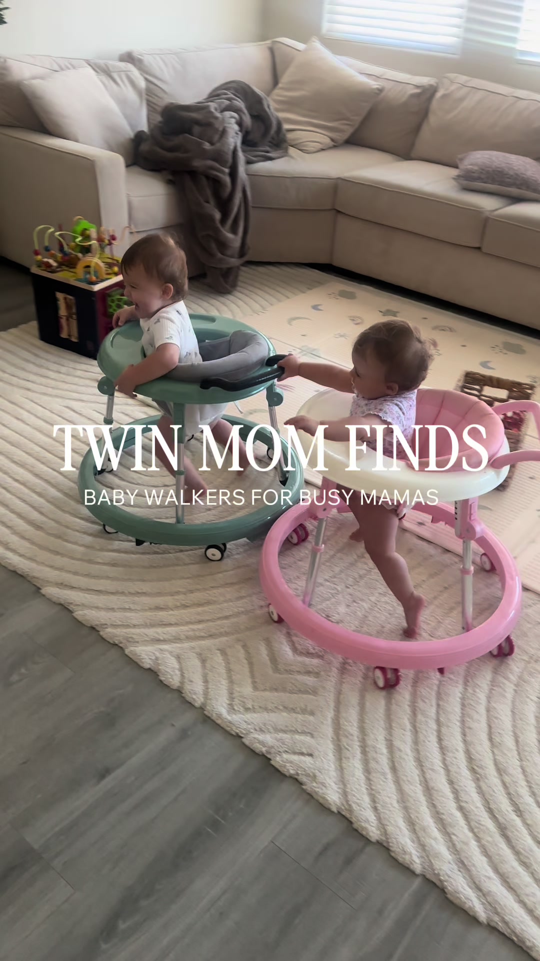 TikTok post by @glowwithkendall for Soday. Caption reads: [...] while mama gets 10 minutes to herself.....