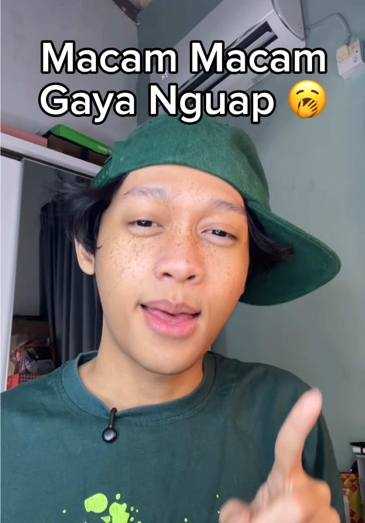 TikTok post by @aqsarashi for TheraBreath. Caption reads: [...] bau mulut kecuali kalau kalian rajin pake....