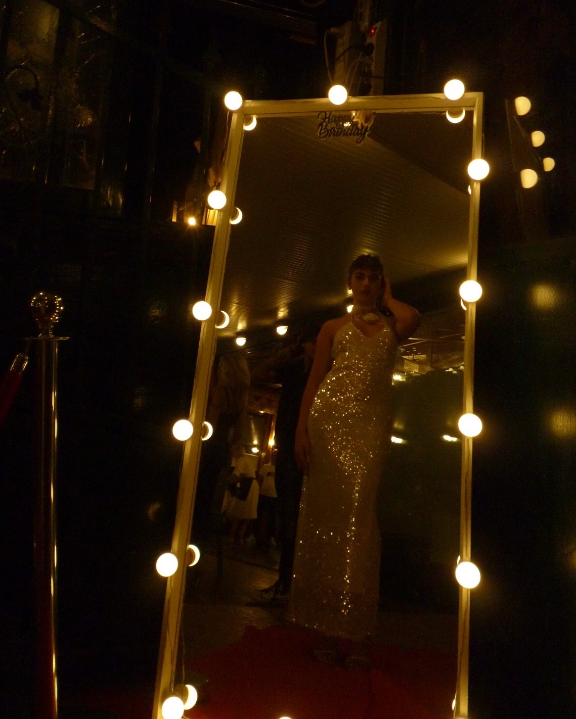 Instagram post by @lacreatrice222 for JW PEI. Caption reads: this is so diva

dress from @jwpei_official....