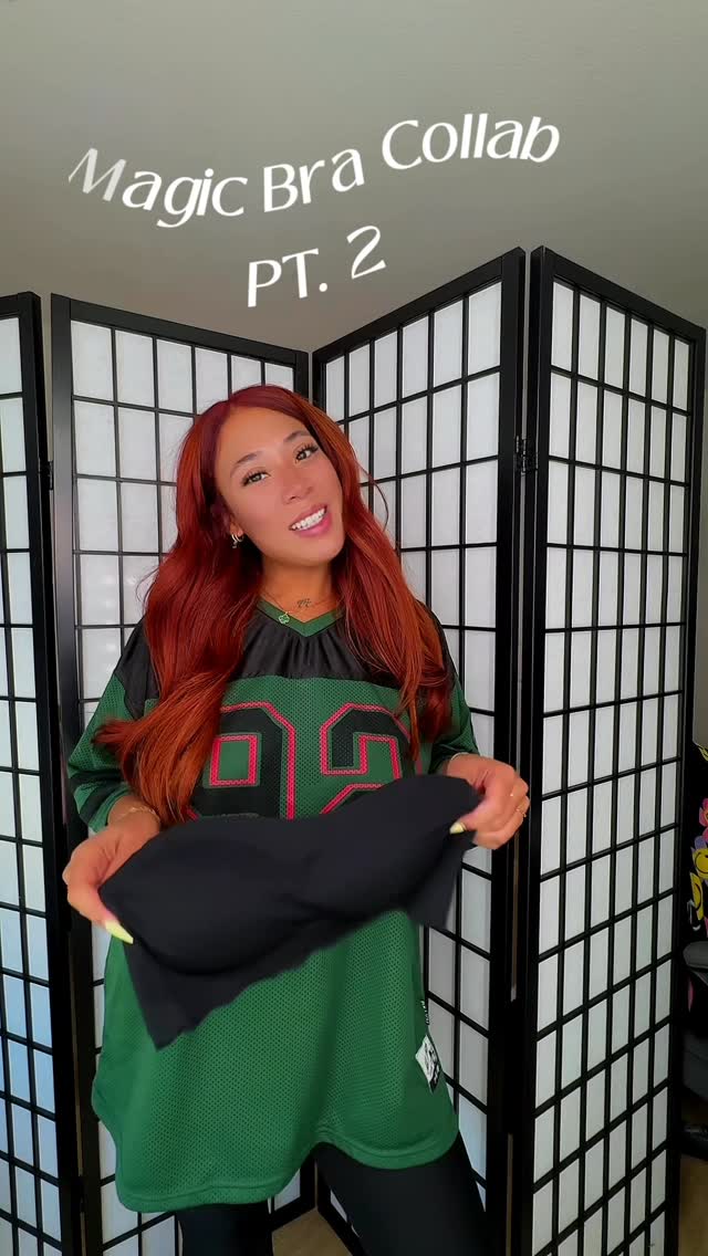 Instagram post by @_aryssssa for MagicBra. Caption reads: ✨ We’re back with another collab you’re gonna....