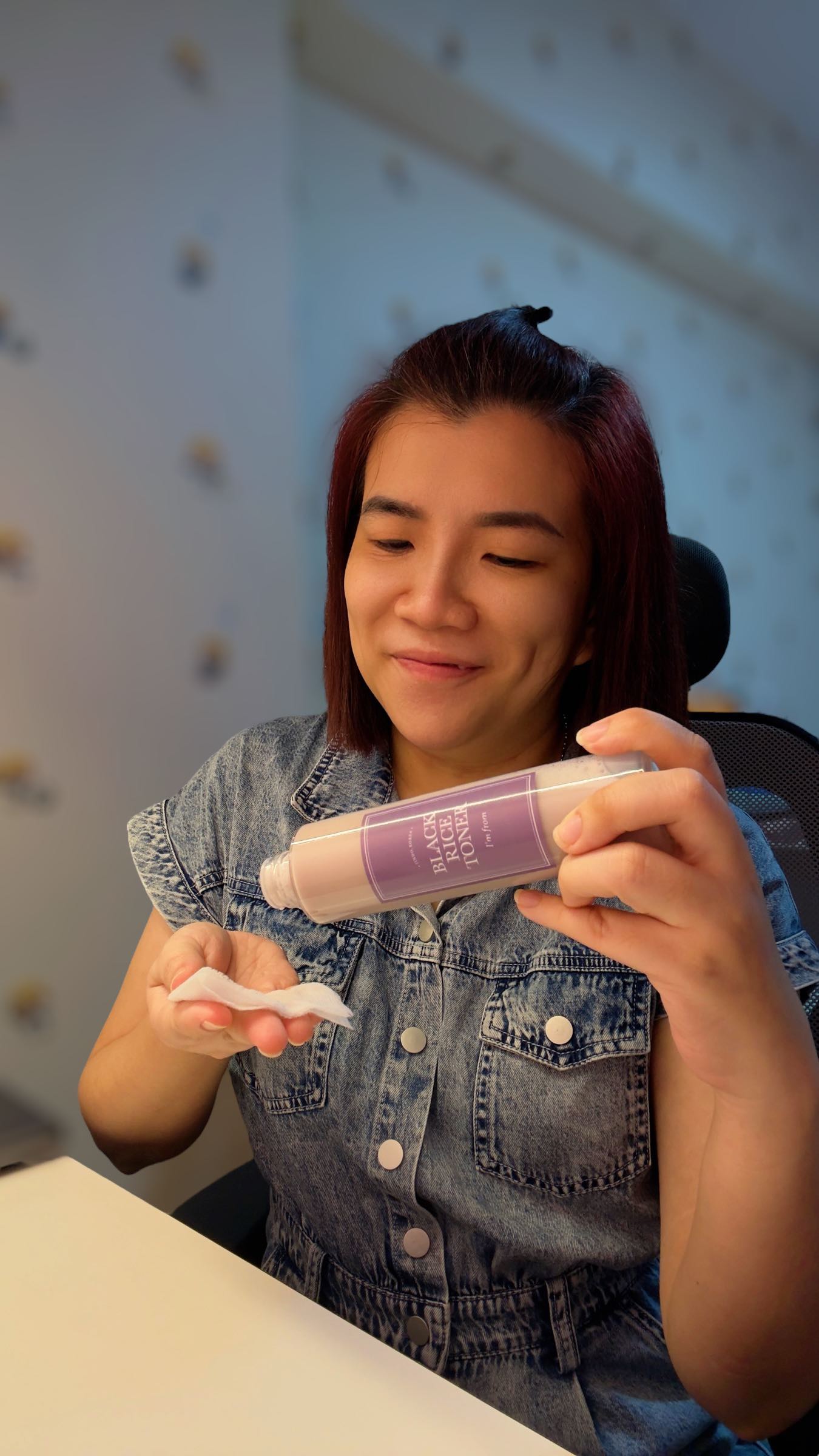 Instagram post by @mmmiinnn for I'm from. Caption reads: Say hello to future-proof skin with @imfrom_global....