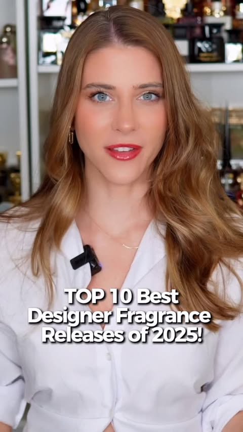 Instagram post by @eauderica for Ralph Lauren. Caption reads: TOP 10 BEST DESIGNER FRAGRANCE RELEASES OF 2025 🔥....