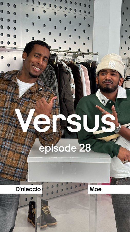 Instagram post by @hellacreps for ASOS. Caption reads: @dnieccio vs. @hellacreps 

Each are given 5 mins....