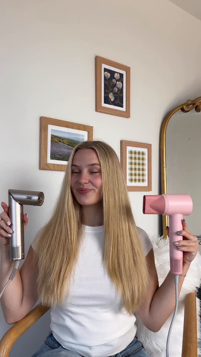 Instagram post by @_morganmaynor_ for Laifentech. Caption reads: 6 minute blow dry? I’ll take it!!!💗 @laifen_tech....