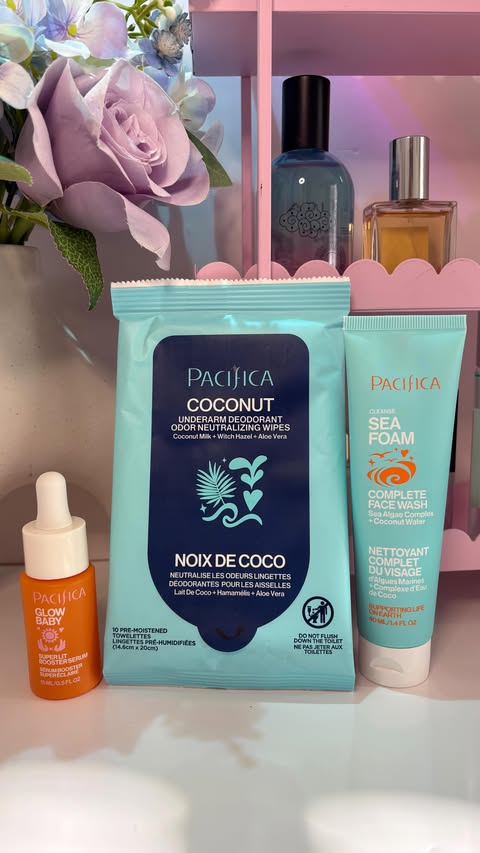 Instagram post by @conniekiatipis_2 for Pacifica Beauty. Caption reads: [...] 

Now available @walmart

@pacificabeauty....
