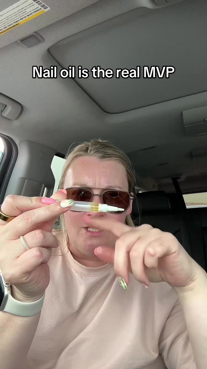TikTok post by @taracascioli for Brother Cosmetics. Caption reads: [...] better and my nails never stronger @Brother....