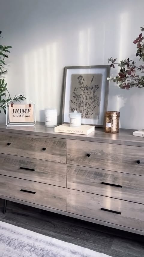 Instagram post by an influencer for Yitahome US. Caption reads: Yitahome drawer dresser @yitahome.us #Yitahome....