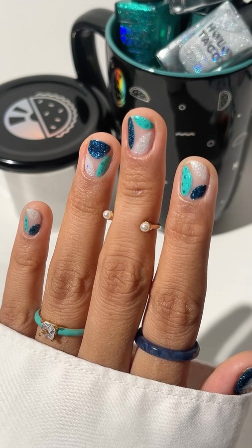 Instagram post by @nonnailartist for Davidstea. Caption reads: ad • Anyone else impatiently been waiting for this....