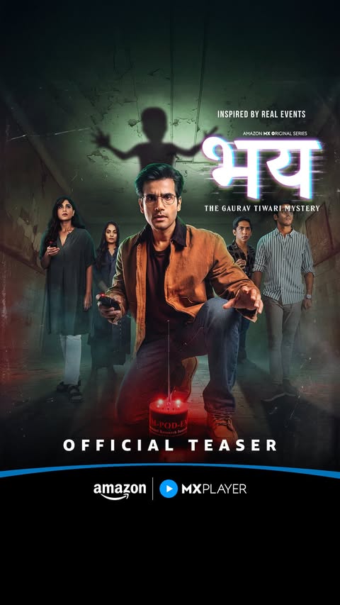 Instagram post by @saloni_batra_ for MX Player. Caption reads: [...] by real events, coming soon on Amazon MX....