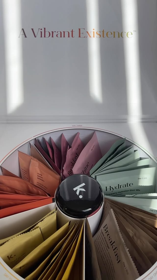 Instagram post by @jessiekayy for Kroma Wellness. Caption reads: The @kromawellness reset makes you rethink what a....