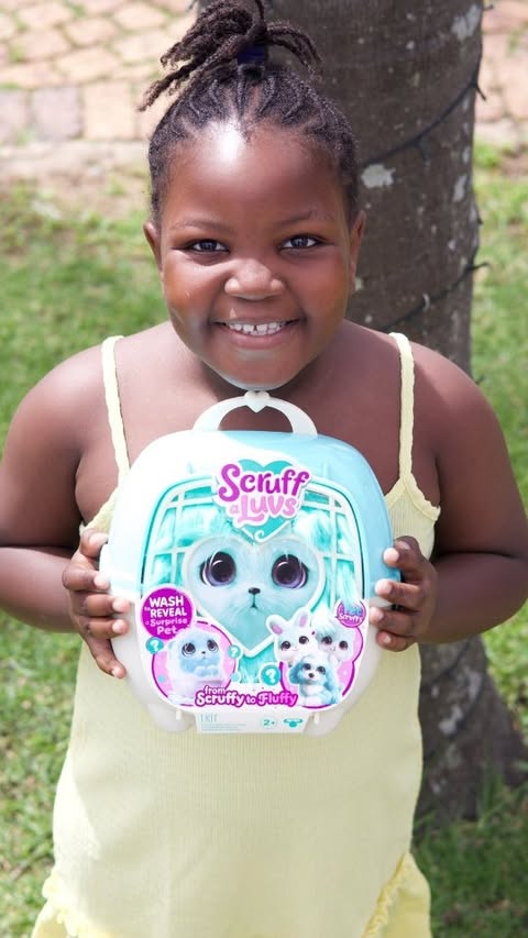 Instagram post by @tintswalo_maroga for Prima Toys. Caption reads: [...] or kitty? Guess correctly ,follow me....