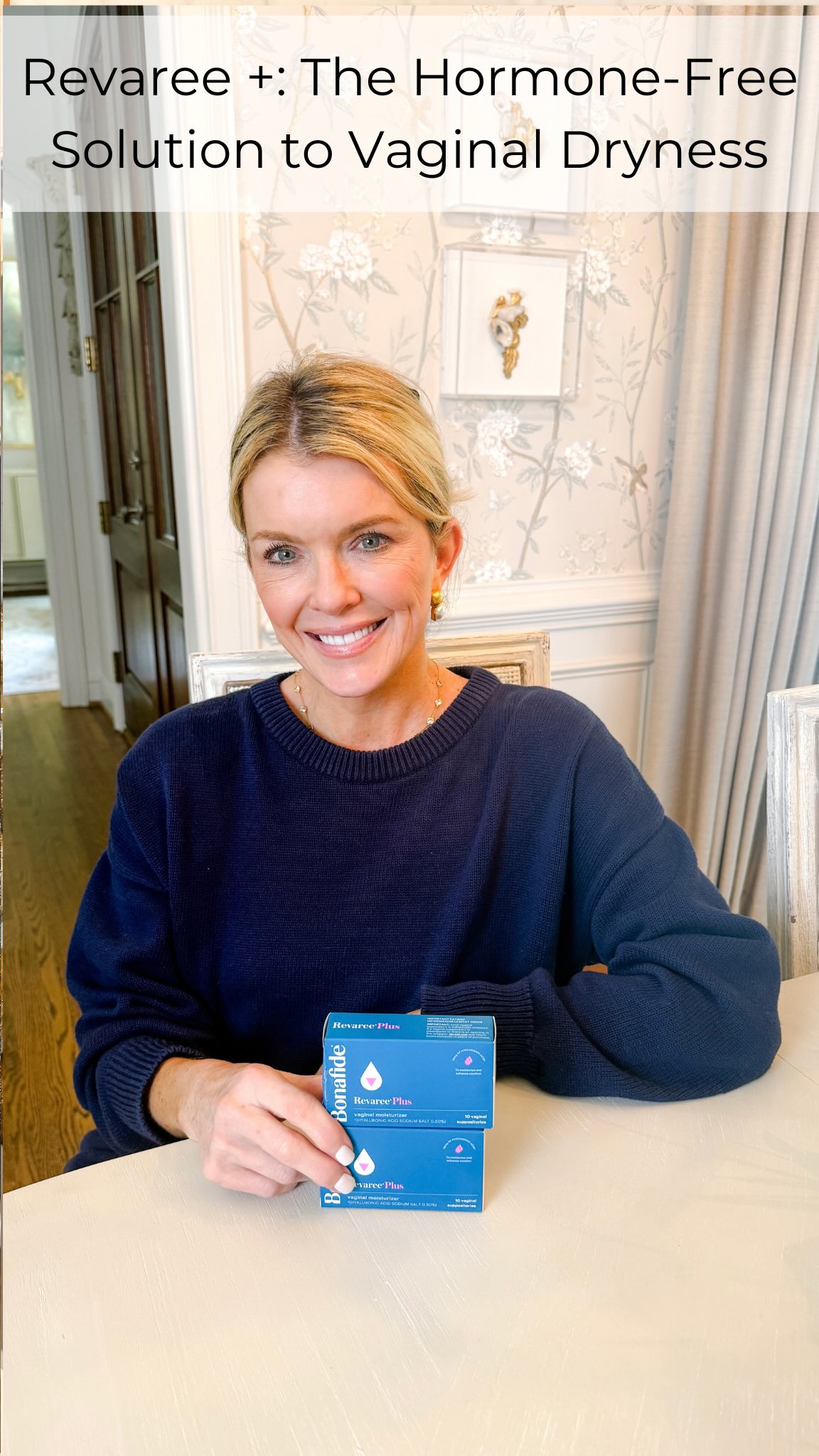 Instagram post by @family_savvy for Bonafide. Caption reads: #ad I didn’t expect this symptom to hit during....