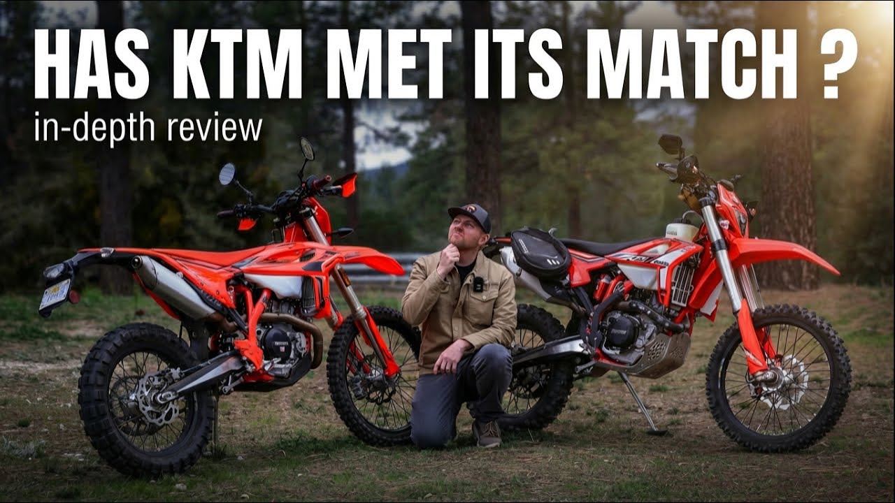 YouTube post by @BigRockMoto for Mosko Moto. Caption reads: [...] 8.5 Boots: ⚡Leatt 7.5 FlowTour Pants: ⚡Mosko....