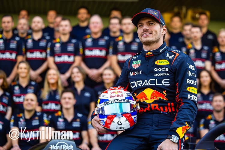 Instagram post by @kymillman for Ford Performance. Caption reads: 10 DAYS TO GO! The first scheduled event of the F1....