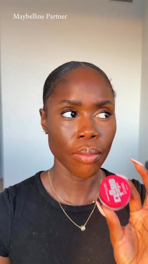 Instagram post by an influencer for Maybelline New York. Caption reads: #MaybellinePartner And to think I was just saying....